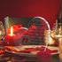 10 Year Anniversary Acrylic Heart Table Centerpiece